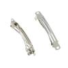 Bead Landing 2.25" Rhodium Hair Barrettes, 12 Packs: 20 ct. (240 total) view 2