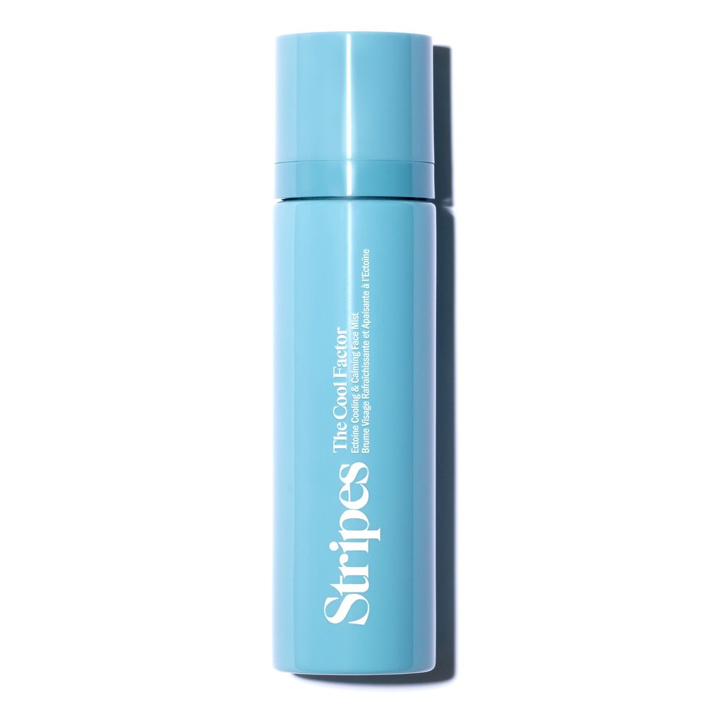 STRIPES Beauty Naomi Watts The Cool Factor Hydrating Facial Mist With Aloe Vera Hyaluronic Acid Soothes Hot Flashes Menopause Support Prep Skin Skincare Makeup 3.3 Fl Oz