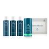 Oars + Alps Hair and Body Travel Kit for Men, Includes Sulfate Free Shampoo, Conditioner, Body Wash, Deodorant, and Reusable Pouch, TSA Friendly, Alpine Tea Tree Scent view 1