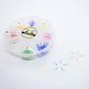 6D Color Lashes, 1000 Premade Volume Fans, Eyelash Extension. Handmade! (C Curl, Mixed Color 15mm) view 2