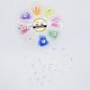 6D Color Lashes, 1000 Premade Volume Fans, Eyelash Extension. Handmade! (C Curl, Mixed Color 15mm) view 4