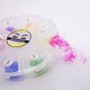 6D Color Lashes, 1000 Premade Volume Fans, Eyelash Extension. Handmade! (D Curl, Mixed Color 15mm) view 2