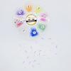 6D Color Lashes, 1000 Premade Volume Fans, Eyelash Extension. Handmade! (D Curl, Mixed Color 15mm) view 3