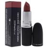 MAC Powder Kiss Lipstick - 930 Brickthrough for Women - 0.10 oz Lipstick view 3