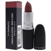 MAC Powder Kiss Lipstick - 930 Brickthrough for Women - 0.10 oz Lipstick view 4