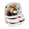 7Penn Large Makeup Organizer Storage Box - Portable Makeup and Skincare Organizer with Drawers, Large Capacity Makeup Organizer Case with Cosmetic Storage Drawers and Cover view 1