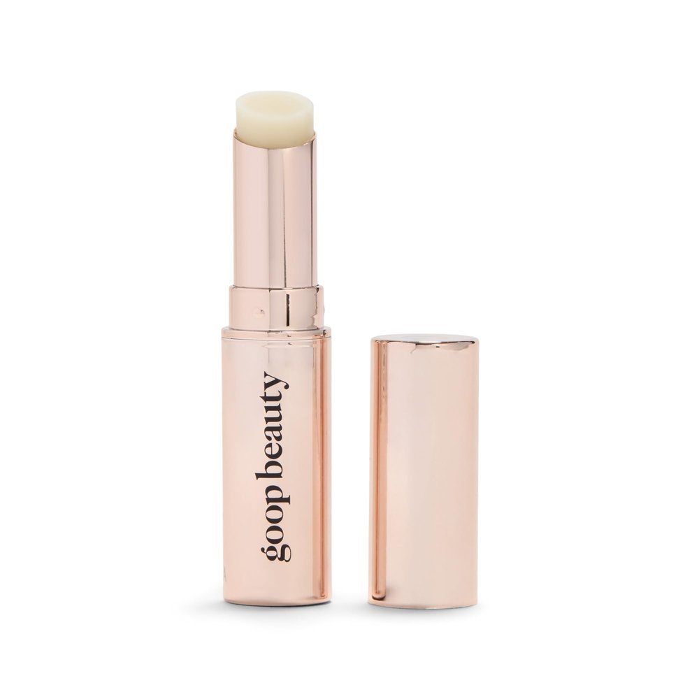 goop Beauty Clean Lip Balm | Dry Lips Treatment | Coconut Oil, Pomegranate Extract, & Shea Butter | Petroleum Free | 0.16 oz
