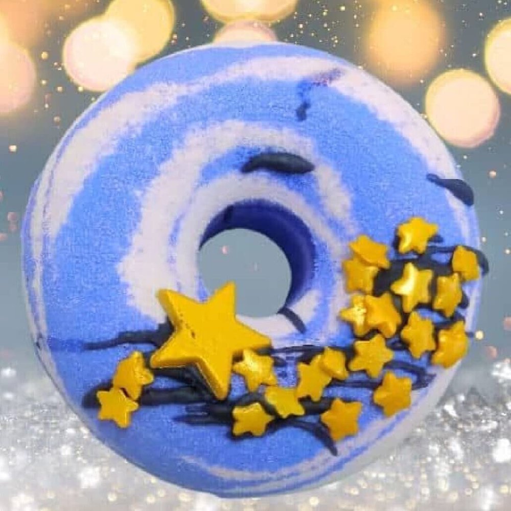 Stargazer Donut Bath Bomb Vegan