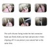 HAHIYO 500PCs Dark Brown 5.0x3.0x3.0mm Microlinks Hair Extension Bead, Silicone Lined Hair Extension Ring, Professional Tinsel Hair Feather Hair I-tip/Nano Human Hair Extension Bead for Salon Tool view 3