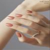 ohora Semi Cured Gel Nail Strips (N Bare Brick) - Works with Any UV/LED Lamps, Salon-Quality, Long Lasting, Easy to Apply & Remove - Includes 2 Prep Pads, Nail File & Wooden Stick view 4