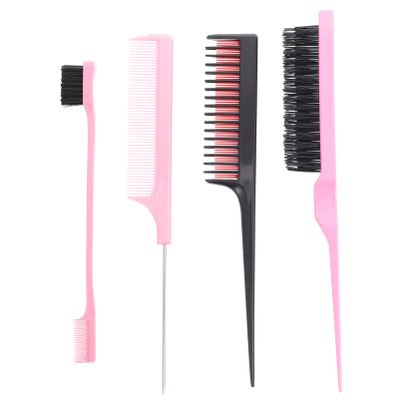 Mobestech 1set Professional Hair Dyeing Combs Edge Hair Styling Tool for Salon Use Material