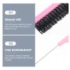 Mobestech 1set Professional Hair Dyeing Combs Edge Hair Styling Tool for Salon Use Material view 3
