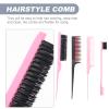 Mobestech 1set Professional Hair Dyeing Combs Edge Hair Styling Tool for Salon Use Material view 4