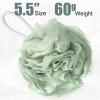 Shellwei 32 Pcs Bath Sponge Shower Loofahs Bulk 60 g Charcoal Large Mesh Puff Soft Scrubber for Men and Women Exfoliating Shower Pouf Balls with Bathing Accessories view 2