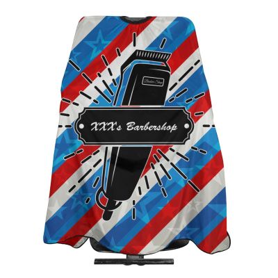 Custom Barber Cape Hairdresser Cape, Add Your Photo Text or Logo Personalized Salon Cape for Men, Customized Hair Cutting Cape for Home Salon Barbershop