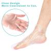 Paraffin Bath Liners for Foot, 100PCS Plastic Foot Covers Paraffin Bath Socks Liners Hot Wax Therapy Booties Covers for Feet Thermal Foot Liners Foot Protectors Wax Therapy Foot Bags view 2