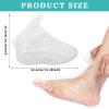 Paraffin Bath Liners for Foot, 100PCS Plastic Foot Covers Paraffin Bath Socks Liners Hot Wax Therapy Booties Covers for Feet Thermal Foot Liners Foot Protectors Wax Therapy Foot Bags view 3