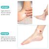 Paraffin Bath Liners for Foot, 100PCS Plastic Foot Covers Paraffin Bath Socks Liners Hot Wax Therapy Booties Covers for Feet Thermal Foot Liners Foot Protectors Wax Therapy Foot Bags view 4