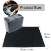 LXIANGN 125PCS Disposable Nail Art Table Towels Mat 13" X 17" Waterproof 3 Ply Nail Art Mat Paper Sheet Clean Pads Tattooing Table Mat Nail Table Cover Tattoo Supplies (Black) view 3