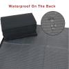 LXIANGN 125PCS Disposable Nail Art Table Towels Mat 13" X 17" Waterproof 3 Ply Nail Art Mat Paper Sheet Clean Pads Tattooing Table Mat Nail Table Cover Tattoo Supplies (Black) view 4