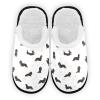 Umidedor Dachshund Paw Dog Slippers for Women Girls, Soft Memory Foam Non-Slip Indoor House Slippers Home Shoes for Bedroom Hotel Travel Spa view 1