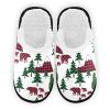 Umidedor Plaid Bears Christmas Slippers for Women Girls, Soft Memory Foam Non-Slip Indoor House Slippers Home Shoes for Bedroom Hotel Travel Spa view 1