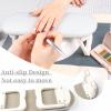 Nail Arm Rest Cushion, Professional Adjustable Nail Hand Rest Stand Arm Rest for Acrylic Nails Cushion Hand Holder, Hand Pillow Stand with PU Leather Soft High-Density Sponge, Manicure Nail Tool view 2