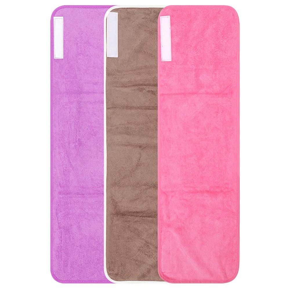 Beavorty 3pcs Microfiber Hair Wrap Towels Super Absorbent Hair Drying Towels for Spa Home Use Quick Drying
