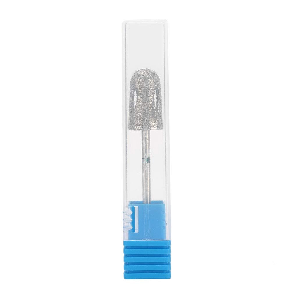 Foot Nail Drill Bit Round Head, Stainless Steel Pedicure Cone Bit, Feet Filing Nails Bits Pedicure Drilling Bits Foot Calluses Sanding Polishing Head for Cracked Skin Corns Callus