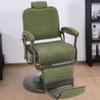 BarberPub Heavy Duty Metal Vintage Barber Chair All Purpose Reclining Hydraulic Pump Salon Beauty Spa Chair Hair Styling Equipment 9216 (Green) view 2
