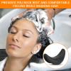 Shampoo Bowl Neck Rest, PVC Soft Cushion for Salon and Home Use, Black view 4