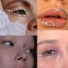 NOOEPC 660Pcs Resin Face Gems Hair Gems, 3/4/5/6 mm DIY Self-Adhesive Rhinestones, Pearl/Clear Rhinestone/Ab Rhinestone for Makeup, Crafts view 4