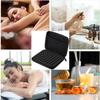 Jerliflyer Essential Oil Storage Bag,1-3ml 63 Slots Portable Aromatherapy Essential Oil Storage Bag Case Collision Proof No Leakage 16mm Aperture Essential Oil Organizer for Travel Outdoor (black) view 3