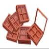Empty Eyeshadow Makeup Palette Pink Square Plastic Eyeshadow Storage Case Box 4 Grids Eye Shadow Lipstick Organizer Pan for DIY Cosmetic Foundation Blush Pigment Container Blusher Clear Cover 6 Pack view 1