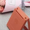 Empty Eyeshadow Makeup Palette Pink Square Plastic Eyeshadow Storage Case Box 4 Grids Eye Shadow Lipstick Organizer Pan for DIY Cosmetic Foundation Blush Pigment Container Blusher Clear Cover 6 Pack view 4