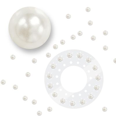 blinger Shimmer Collection Refill Pack - Ivory Cream Pearls | 7 mm