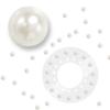 blinger Shimmer Collection Refill Pack - Ivory Cream Pearls | 7 mm view 1