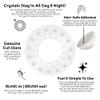 blinger Shimmer Collection Refill Pack - Ivory Cream Pearls | 7 mm view 3