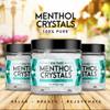 Three Drops of Life Menthol Crystals, Natural Mentha Arvensis, Aromatherapy for Shower Steamers, Humidifiers, Room Freshener or Addition for Cosmetics and Blends (4oz) view 4