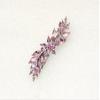 Faship Gorgeous Pink Rhinestone Crystal Small Flower Barrette Clip view 3