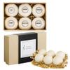 Natural & Organic Bath Bombs with a Variety of Essential Oils, Dye and Paraben Free, Vegan, at Home Spa, Set of 6 (60 gram) view 1