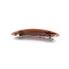 Colorful Sugar Skull Hair Barrette  Artisan Handmade Copper Day of the Dead French Clip for Women | No-Slip Grip Oval Hair Accessory HY-135 by FRONT LINE JEWELRY view 3