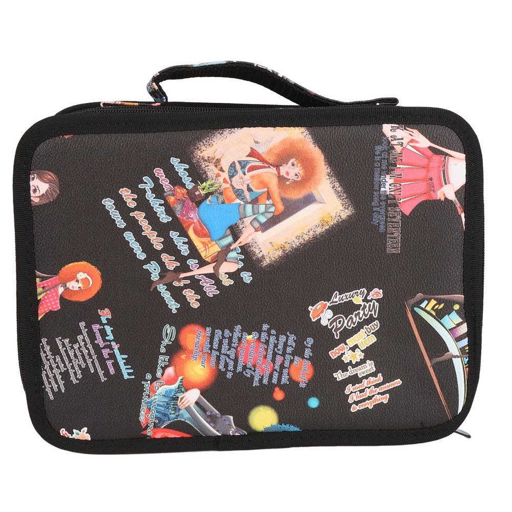 Barber Carrying Case, Large Haircutting Tools Bag Stylist Tool Storage Bag Multifunction for Scissors Combs Hair Clippers