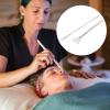 KALLORY 2pcs Quality Material Facial Mask Brush Soft Fan Shaped Beauty Tool Long Handle Easy to Clean view 4