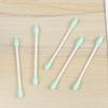 Healifty 3sets Swabs Applicator for Eyes Double Head 200 Count Makeup Removal Swabs for Ear Cleaning 200pcs*3 Random Color view 4
