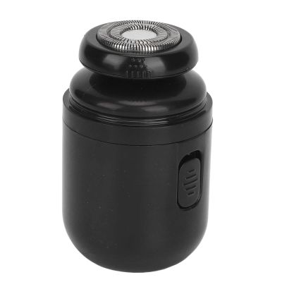Mini Shaver, Electric Beard Trimmer Rechargeable Shaver Multifunctional Magnetic 9 Blade Head Mini Men Shaver for Home Salon