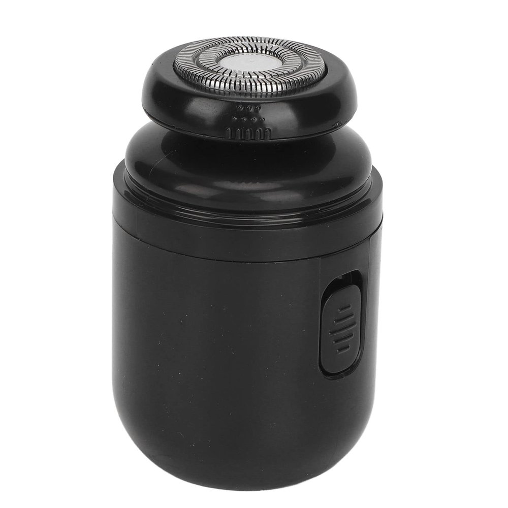 Mini Shaver, Electric Beard Trimmer Rechargeable Shaver Multifunctional Magnetic 9 Blade Head Mini Men Shaver for Home Salon