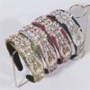 Baroque Full Rhinestone Headband Hair Accessories Women Shiny Crystal Prom Hairbands Boutique Hair Hoop Black view 2