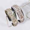 Baroque Full Rhinestone Headband Hair Accessories Women Shiny Crystal Prom Hairbands Boutique Hair Hoop Black view 3