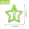 60 PCS Star Snap Hair Clips Non-slip Toddlers Colorful Cute Lovely Metal Hair Barrettes Hair Accessories for Women Girls (Style 8) view 2